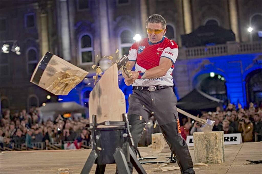 Timbersports competition