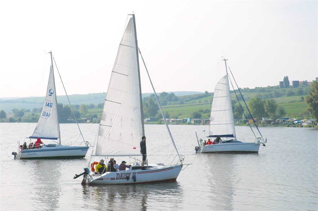 Yachting regatta team building in Southern Moravia