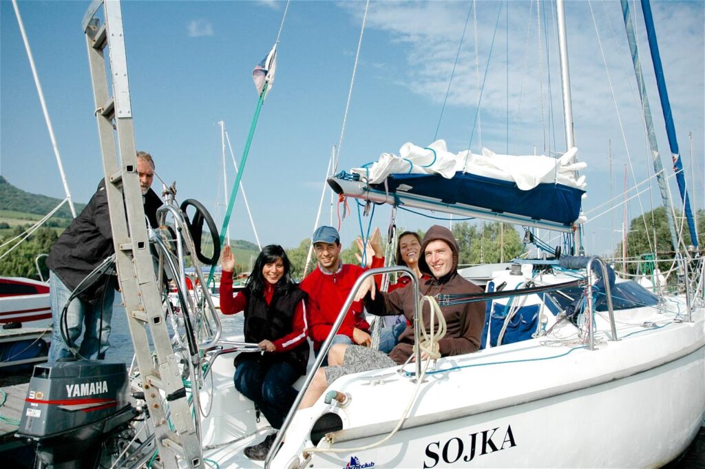 Yachting regatta in Southern Moravia