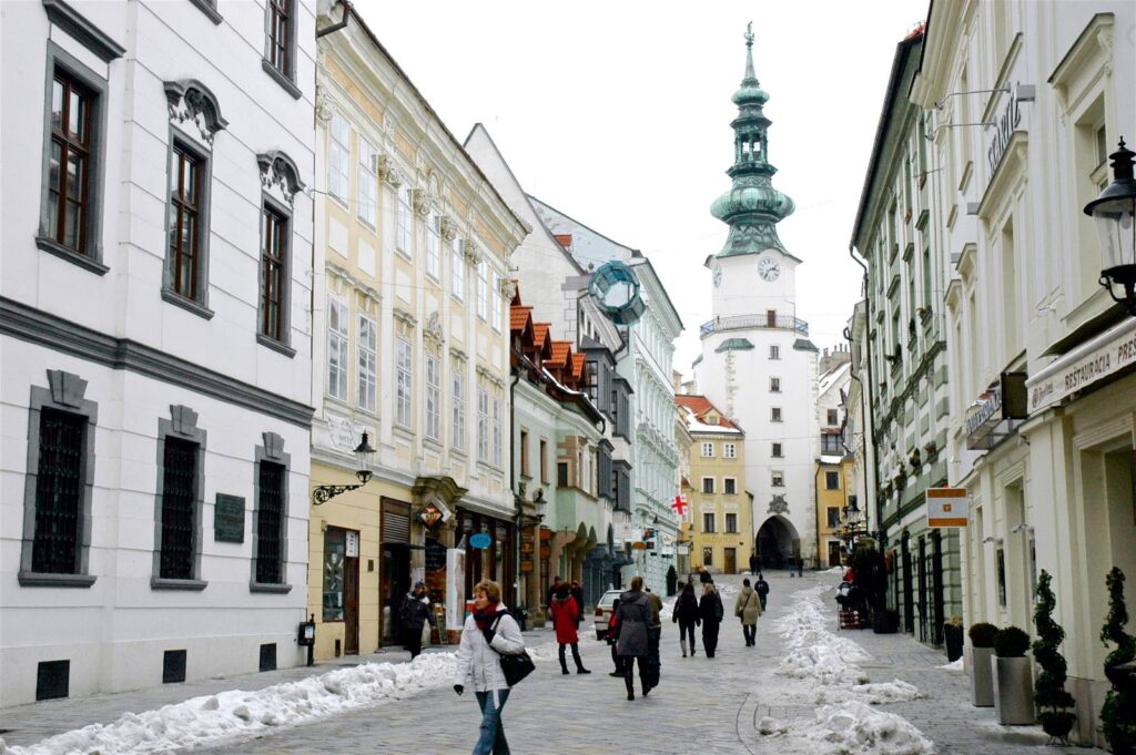 Bratislava centre, St. Michael's Gate
