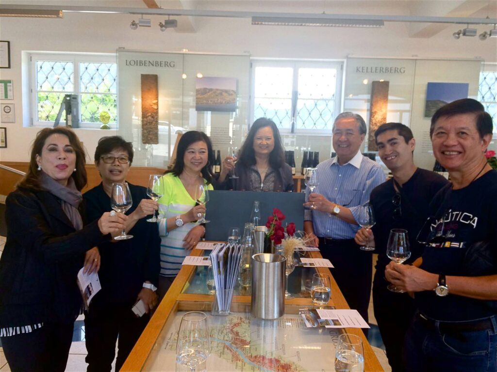 Wine tasting during private tour
