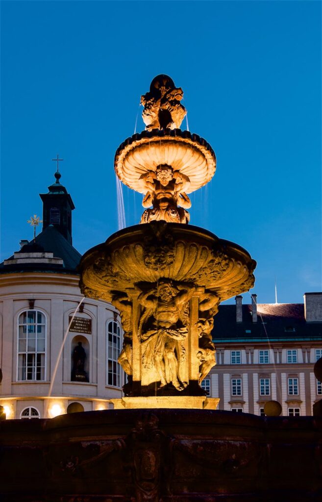 Kohl's fountain, Prague Castle