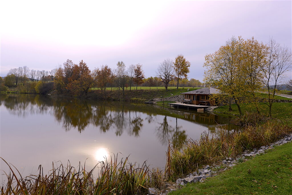 Czech ponds in autumn
