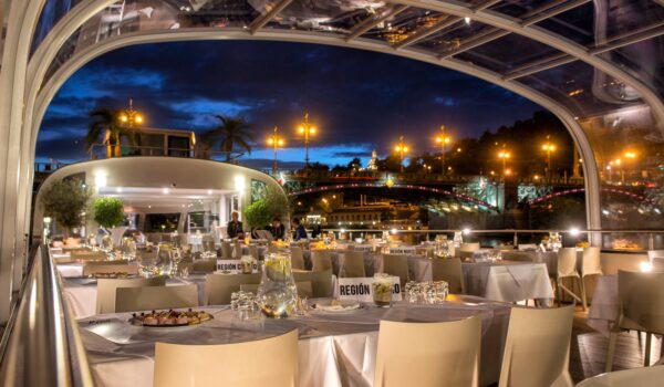 Gala dinner on Vltava River, Prague