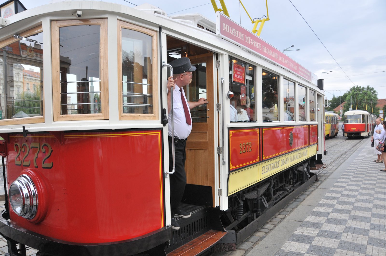 Prague historical tram - private ride for groups