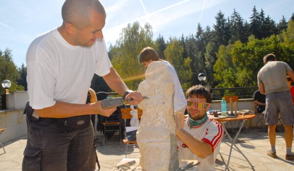 Sculpture making workshop, Czech Republic